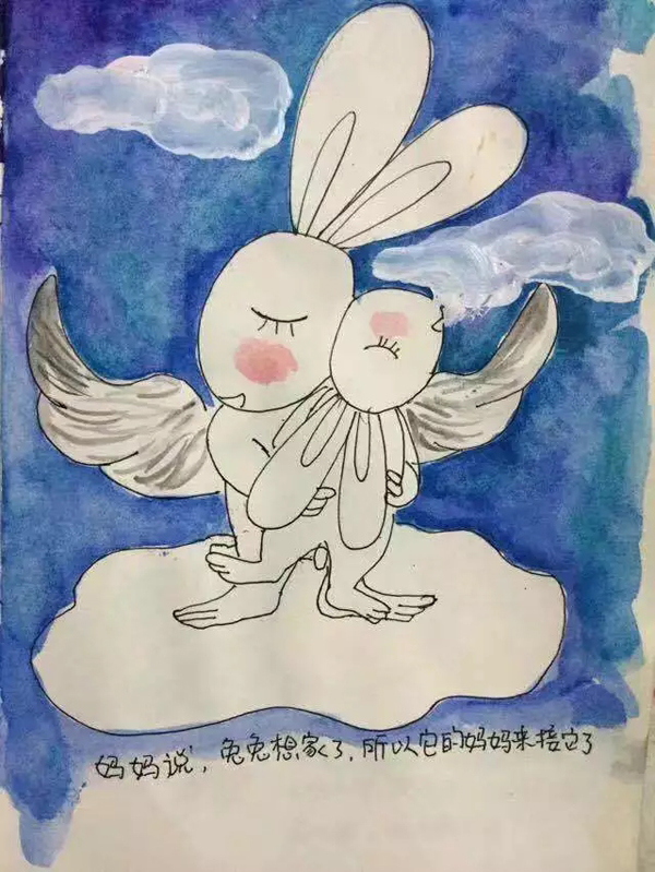 用时7年手绘2000张画作 一位妈妈这样记录女儿成长
