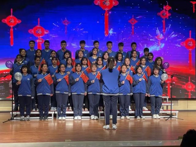 红歌嘹亮，我心飞扬 ——青岛六十六中新疆部举办“唱红歌”比赛