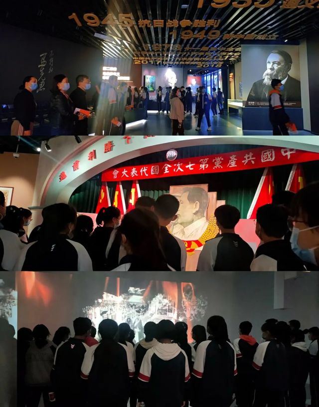 赓续红色血脉 传承红色精神——青岛六十六中到红景新区开展研学活动