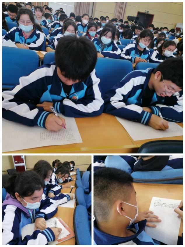 书润人生 一“笔”一“划”——高一年级语文学法讲座