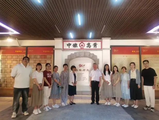 感受学校红色文化 延展校间交流互鉴——天津市华辰学校教师综合素养提升学访团到访我校