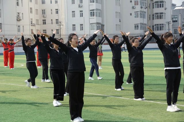 全环境立德树人|强国复兴有我，青春筑梦未来——青岛六十六中2023年秋季田径运动会开幕式