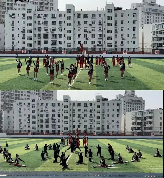 全环境立德树人|强国复兴有我，青春筑梦未来——青岛六十六中2023年秋季田径运动会开幕式